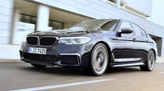 BMW M550i xDrive (2017) : un V8 de 462 ch pour la Série 5 à Detroit