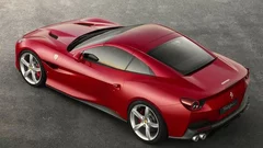 Ferrari Portofino avant la dolce vita à Portofino