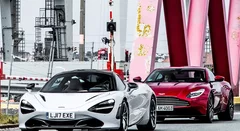 Essai Aston Martin DB11 contre McLaren 720S