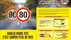 Un choc n'est pas deux fois moins violent à 80 km/h qu'à 90 km/h