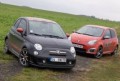 Essai Abarth 500 T-Jet 135 et Renault Twingo RS : Les h�riti�res