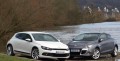 Comparatif Volkswagen Scirocco vs Renault M�gane Coup� : coup�s aff�t�s