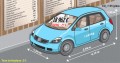 La voiture moyenne fran�aise passe la marche arri�re