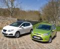 Essai Ford Fiesta 1.6 TDCi Titanium vs Seat Ibiza 1.9 TDI Gran Via : P�tillantes et �conomiques