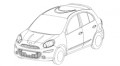 Nissan Micra : La Micra 2010 en dessin