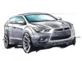 Mitsubishi Tournant : premi�re image du futur crossover compact