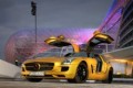 Mercedes SLS à Dubai : Mercedes au salon de Dubai