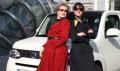 Nos drôles de dames testent le Nissan Cube