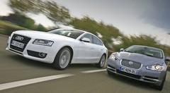 Essai Audi A5 Sportback V6 3.0 TDI vs Jaguar XF 3.0D : Techno ou philo ?