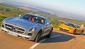 Essai Mercedes SLS AMG vs Ferrari 458 Italia : Double ration de récréation