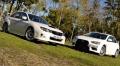 Essai Mitsubishi Lancer EVO X 2.0 295 ch vs Subaru Impreza WRX STi 2.5 300 ch : Les avions de chasse