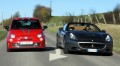 Essai Abarth 695 Tributo Ferrari vs Ferrari California : 2 visions différentes du charme italien