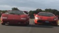 Essai Lamborghini Countach 25e Anniversario contre Lamborghini Aventador LP700-4 : Taureau magie