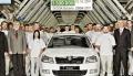Fabrication de la 1 500 000 ème Skoda Octavia 2