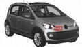Volkswagen Up! : des croquis de la version 5 portes