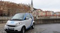 200 smart en autopartage à Lyon