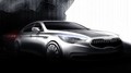 Kia K9 : premiers croquis officiels