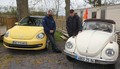 VW Coccinelle 1302 LS (1972) vs VW Coccinelle 1,2 TSI (2012) : dîner de famille chez les coléoptères
