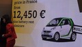 12 450 €, la voiture électrique la moins chère du marché
