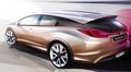 Honda Civic Wagon concept : une Civic break au salon de Genève
