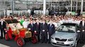 La voiture du jubilé est une Skoda Octavia