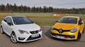 Essai Renault Clio 4 RS Cup 200 ch vs Seat Ibiza Cupra 180 ch : Downisizing Sportif