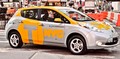 Six Nissan Leaf pour les taxis de New York
