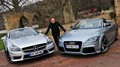 Essai Audi TT RS Plus Roadster 360 ch vs Mercedes SLK 55 AMG 421 ch : Pour célibataires fortunés