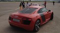 Au volant de l'Audi R8 e tron : une décharge électrique !