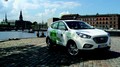 Hyundai livre 15 ix35 à hydrogène à Copenhague