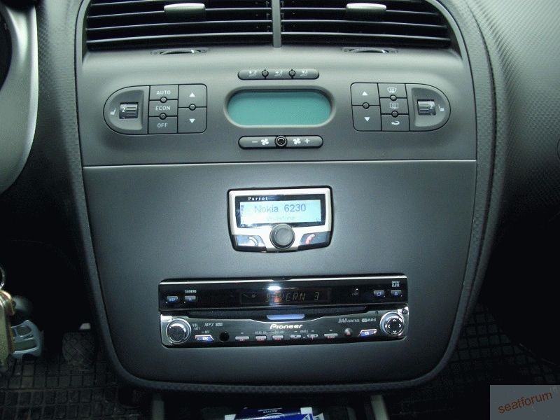 Reglage autoradio seat leon