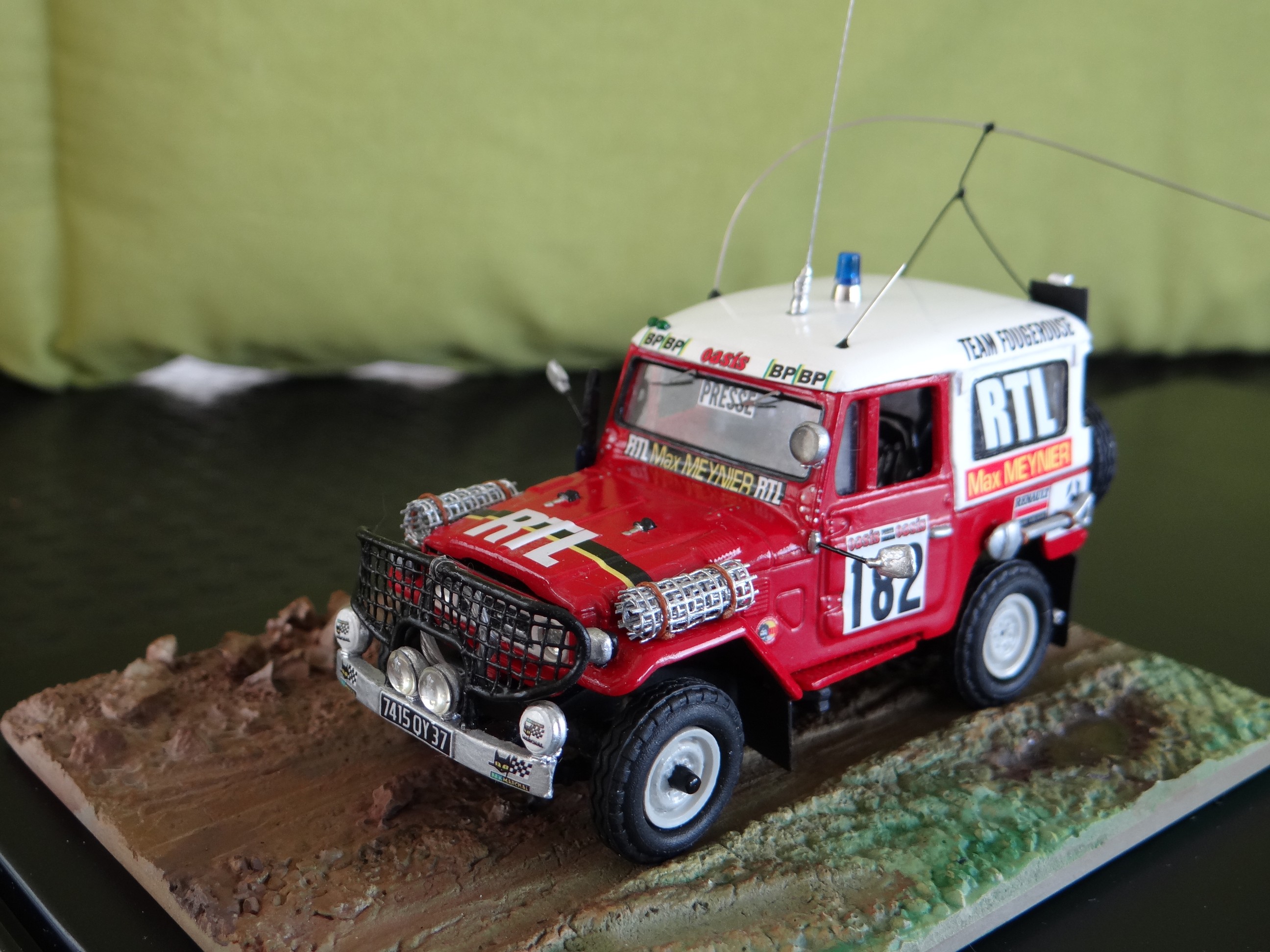 Citroën - ZX Dakar 1994 - Modèle Presse - 1/43 - Autos Miniatures