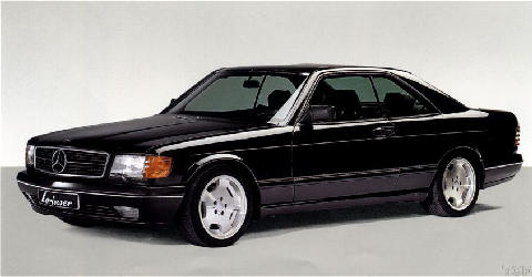 Mercedes 560SEC by Lorinser 1990