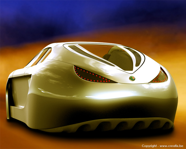 Alfa Romeo Spix Concept Car Volant Video Auto Titre