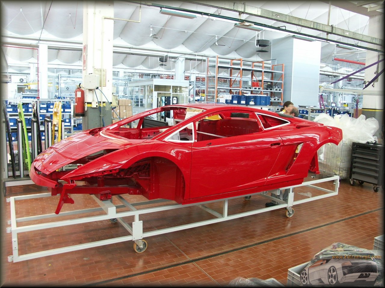 Lamborghini Murcielago Coupe. 2004 Murcielago Coupe - Rosso Andromeda (Red)