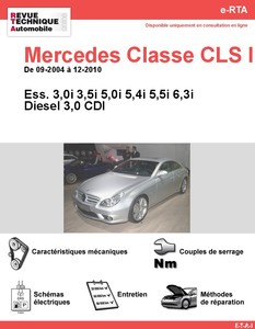 Fiche Technique Mercedes Classe Cls C Auto Titre