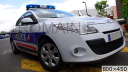 divers police Renault Mégane III