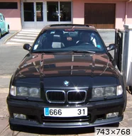 BMW Série 3 E36 Coupé 323i pack M (2008)