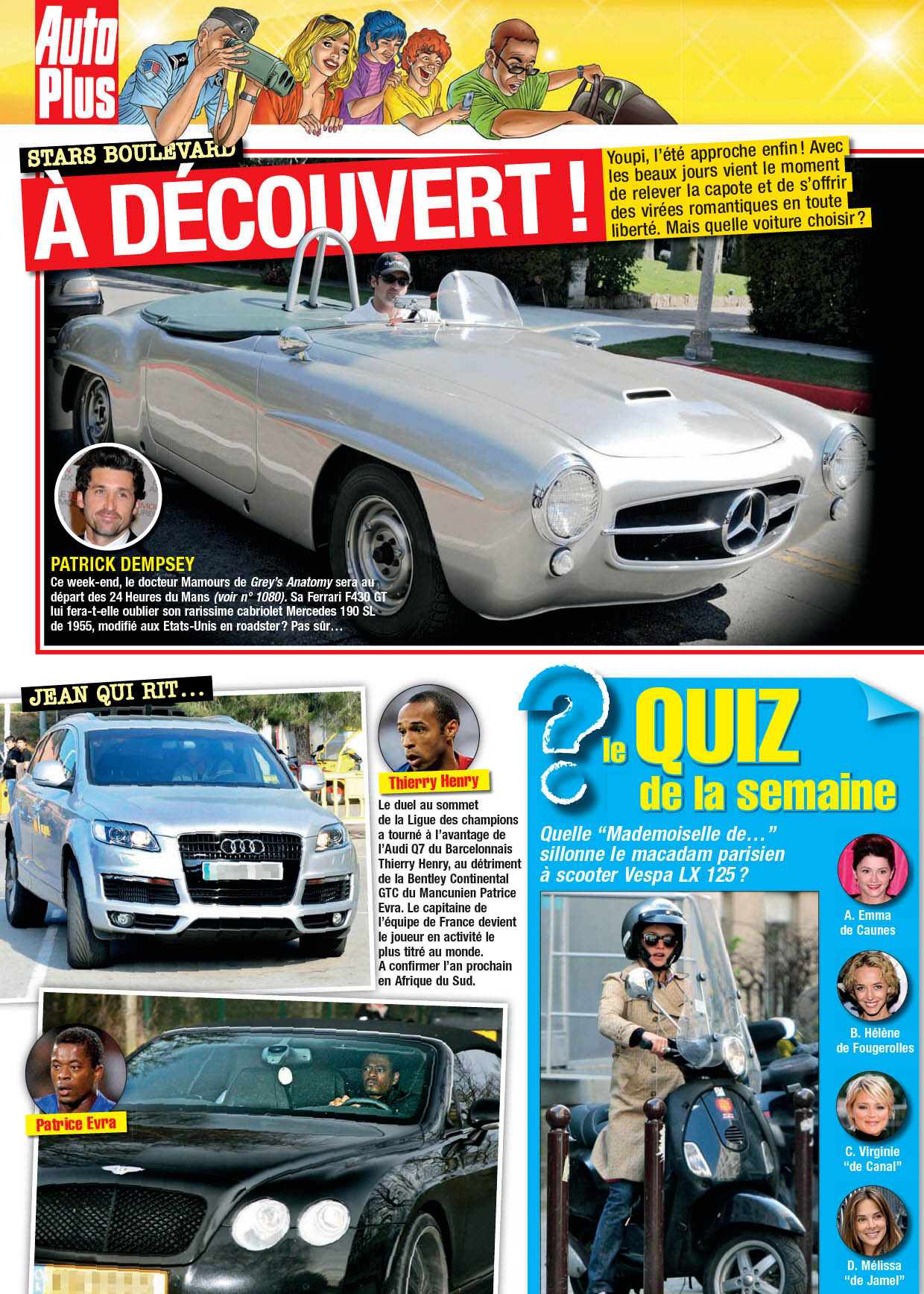 Quelles Sont Les Voitures Des Stars ? - Page 6 - Auto Titre