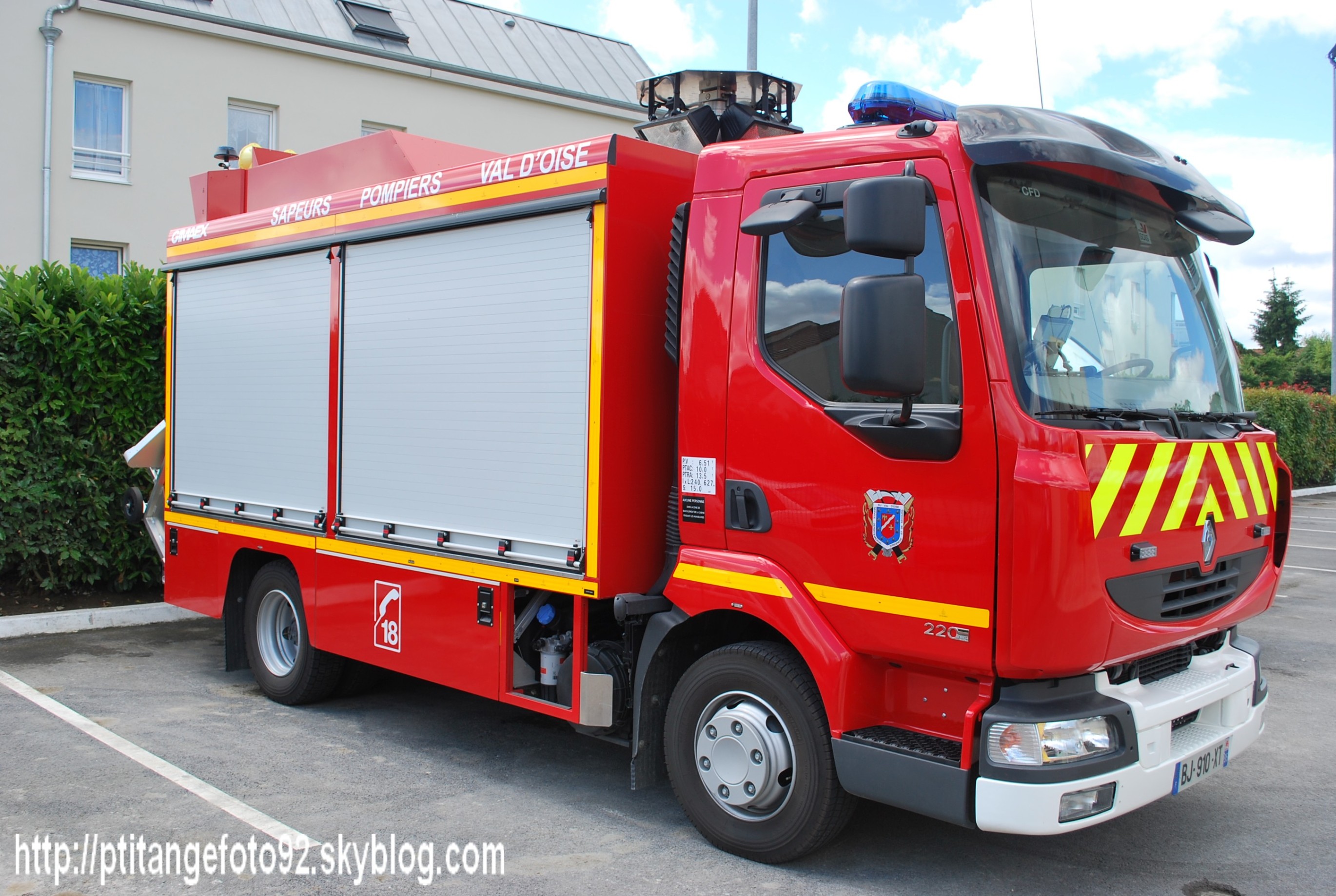 Un camion dernière génération pour les sapeurs-pompiers d'Anglure