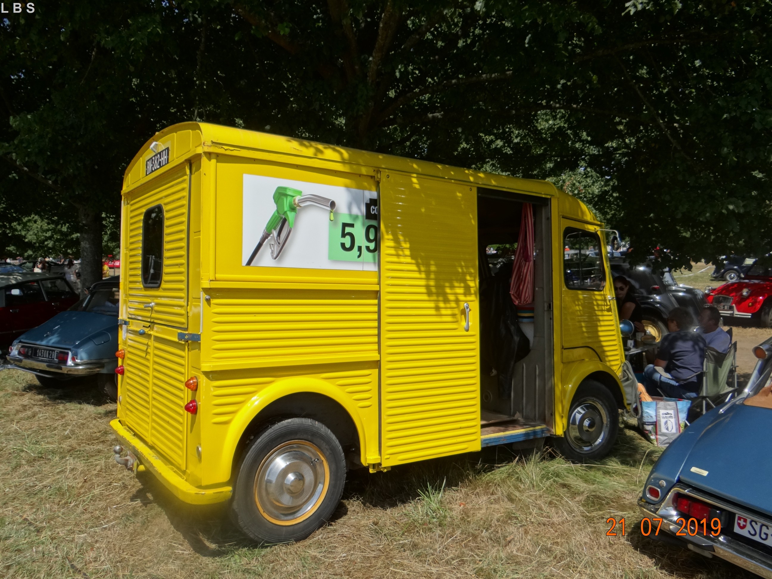 Rare Citroën Type HY 1/18 – Camionnette Yacco Vert/jaune – Miniature Artisanale Métal