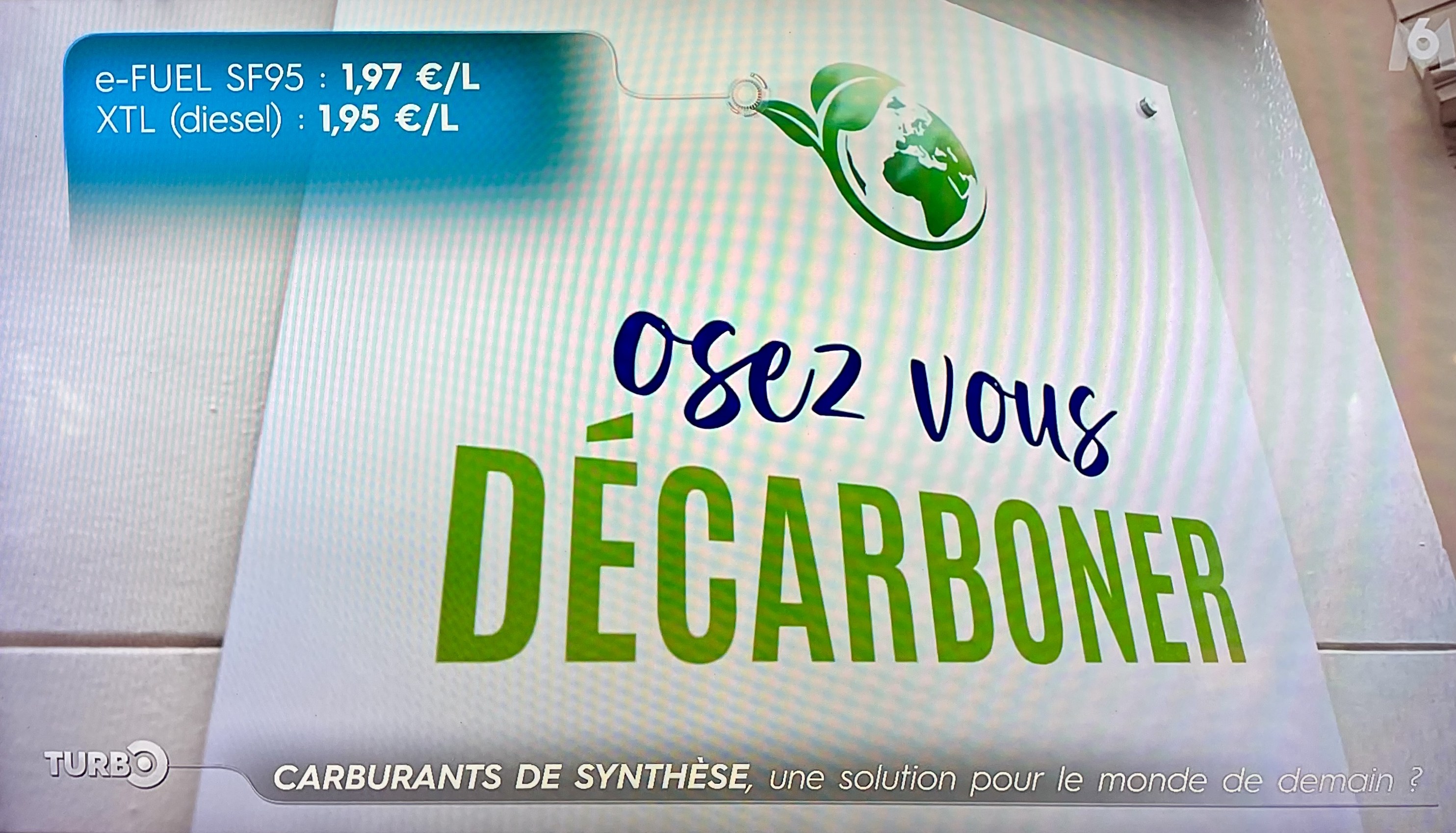 Carburant de synthèse - Auto titre