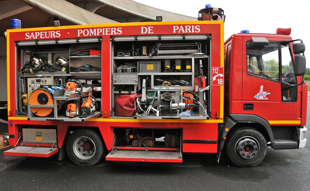 Camion Désincarcération - Brigade de sapeurs-pompiers de Paris