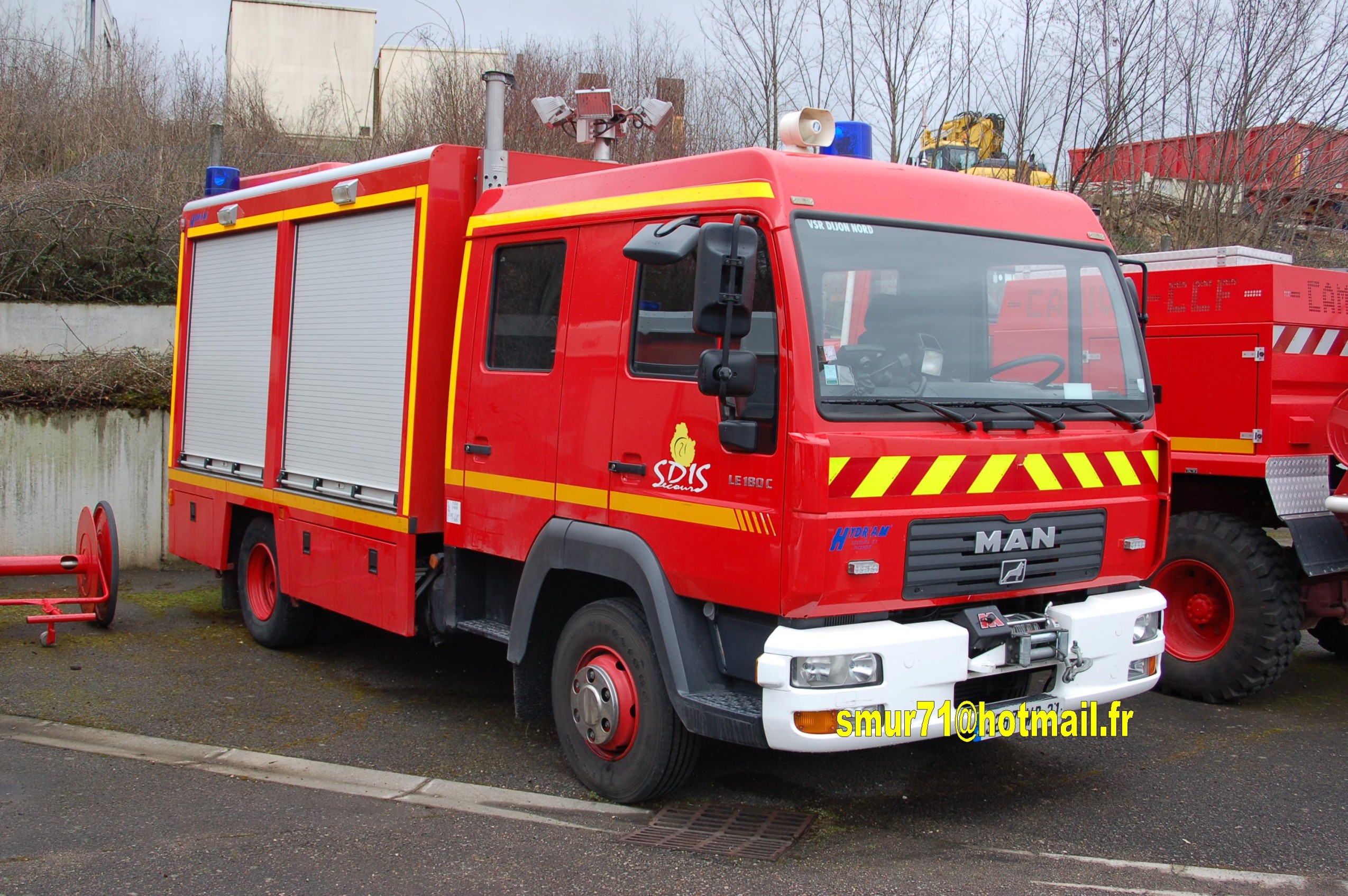 Märklin HO 18751 Pompiers-Utilisation du véhicule exemple on f8 "poudre pompier 