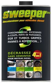 SWEEPER - Décalaminant 4 en 1 pour moteur diesel - Auto titre