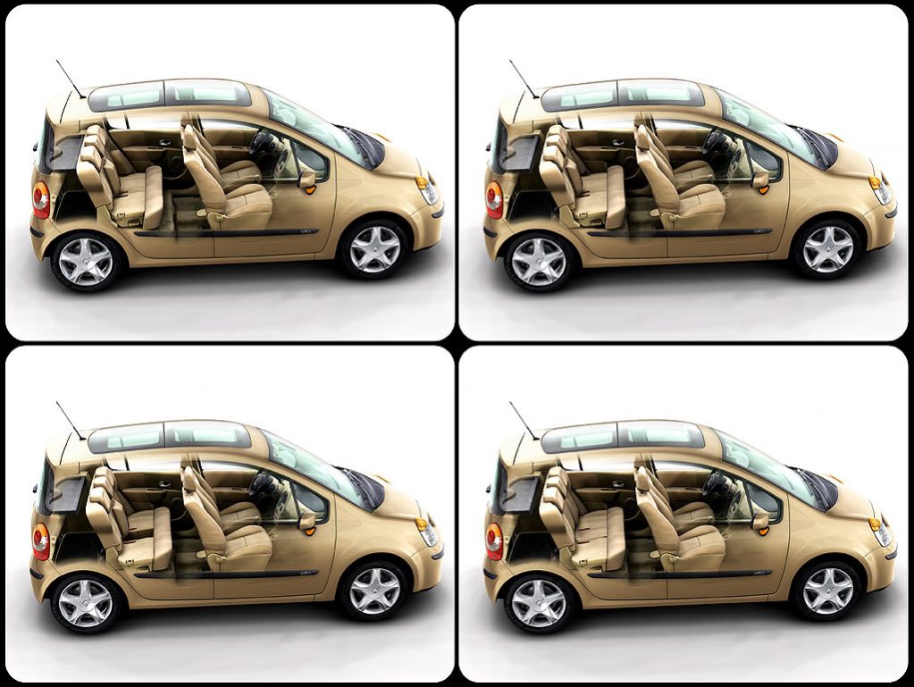 Photos officielles Renault MODUS - Auto titre