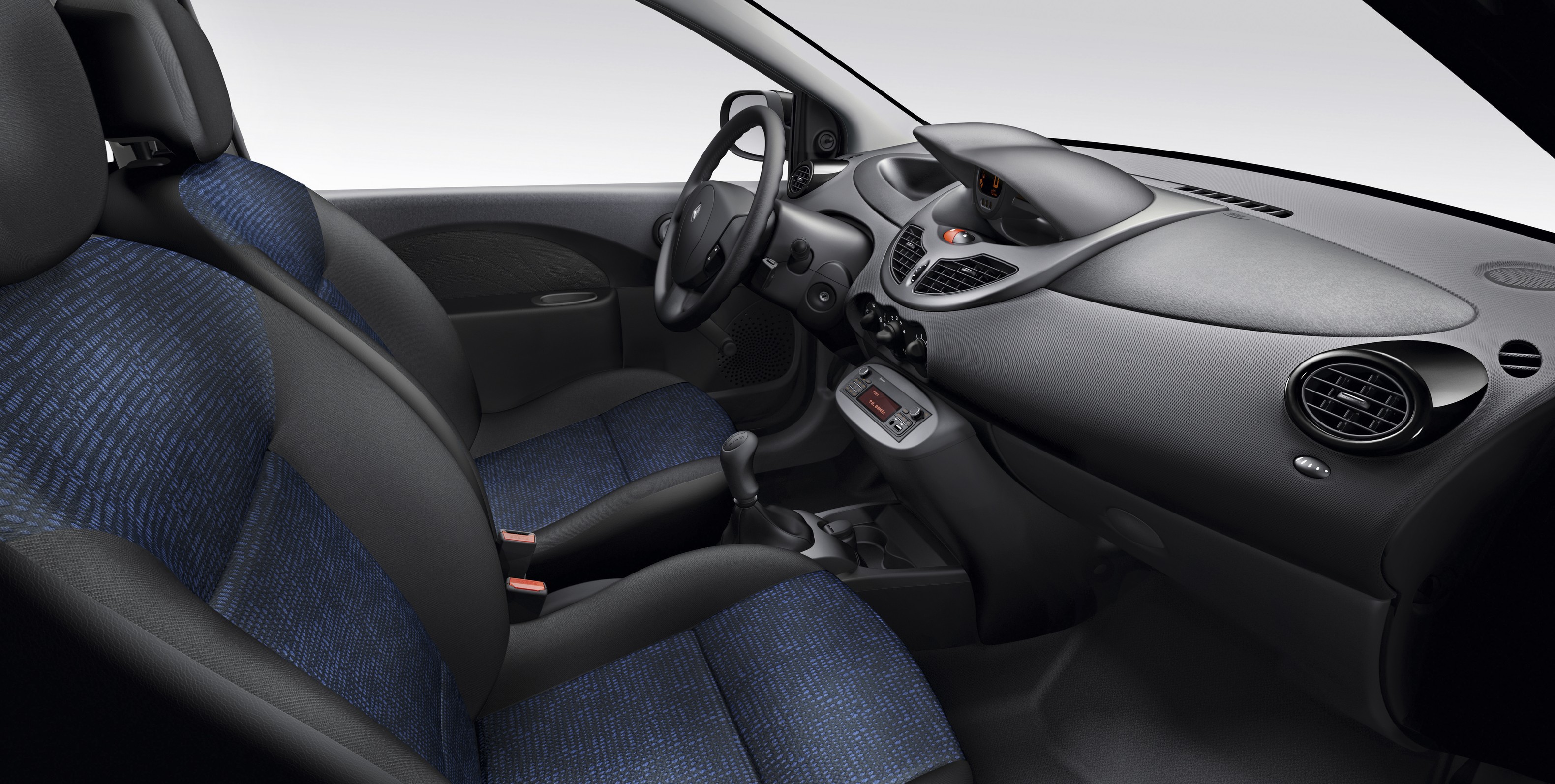 Tappeto Moquette Auto Per Renault Twingo 2° Serie (2007-2013), Lato Guida, Italiano, Artigianale, Antiscivolo