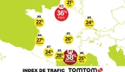 Marseille, ville la plus embouteillée de France en 2015