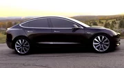 Tesla présente un nouveau modèle, la Model 3