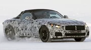 La BMW Z5 en glisse sur la neige